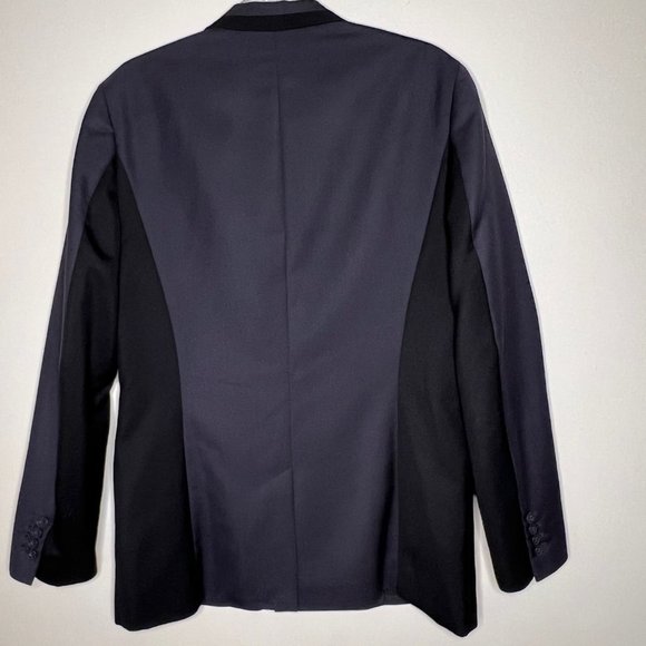 INC Slim Fit Black Blazer | Satin Trim | Size M (Men’s) - Picture 2 of 9